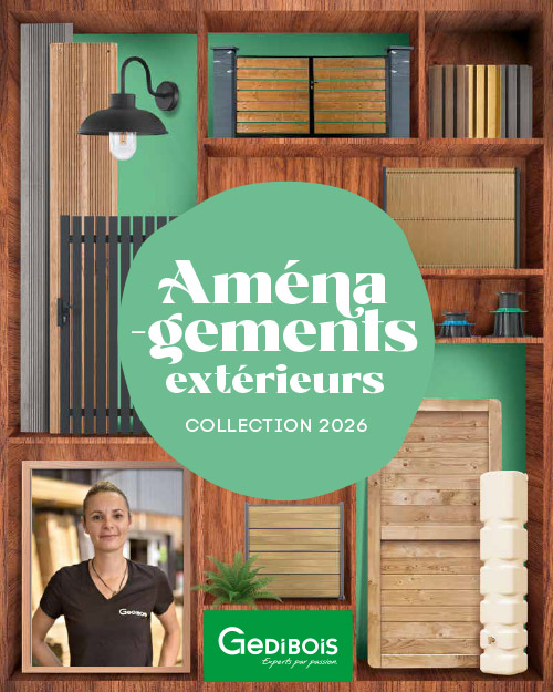 Catalogue Gedibois Aménagements Extérieurs